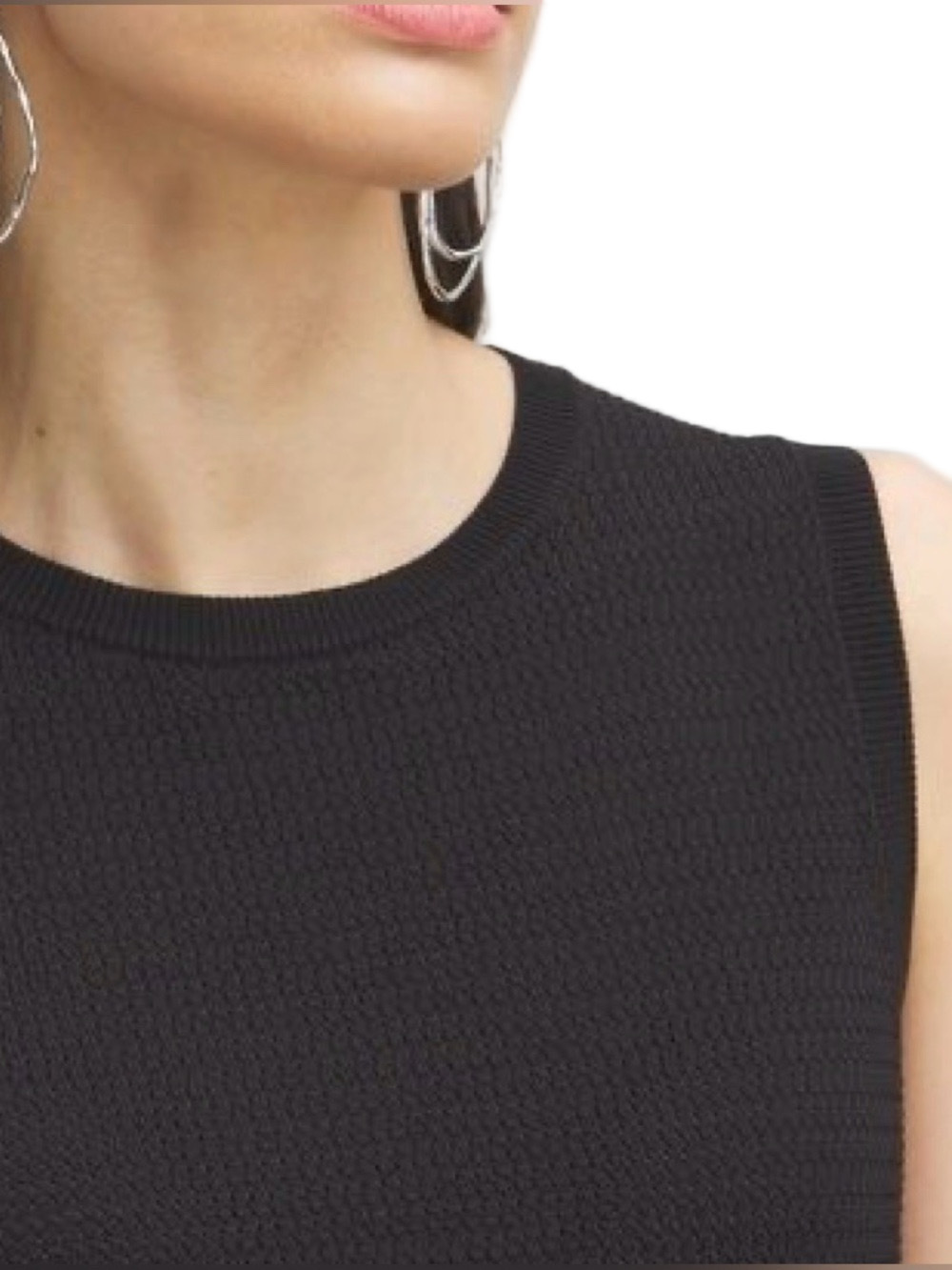 64. NWT WOMENS CHICO’S BLACK LABEL 3/XL DETAIL TOP